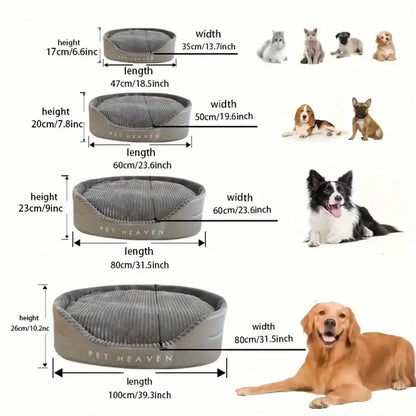 All Season Soft Plush Pet Bed