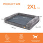 Calming Dog Sofa Bed with Orthopedic Memory Foam