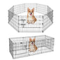 Foldable Metal Dog Playpen for Indoor/Outdoor