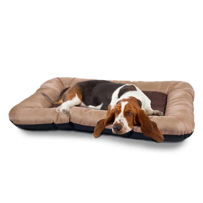 Pet Bed with Sherpa Sleep Surface
