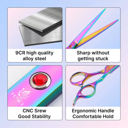 Classical Model 9 pc steel Shears Set