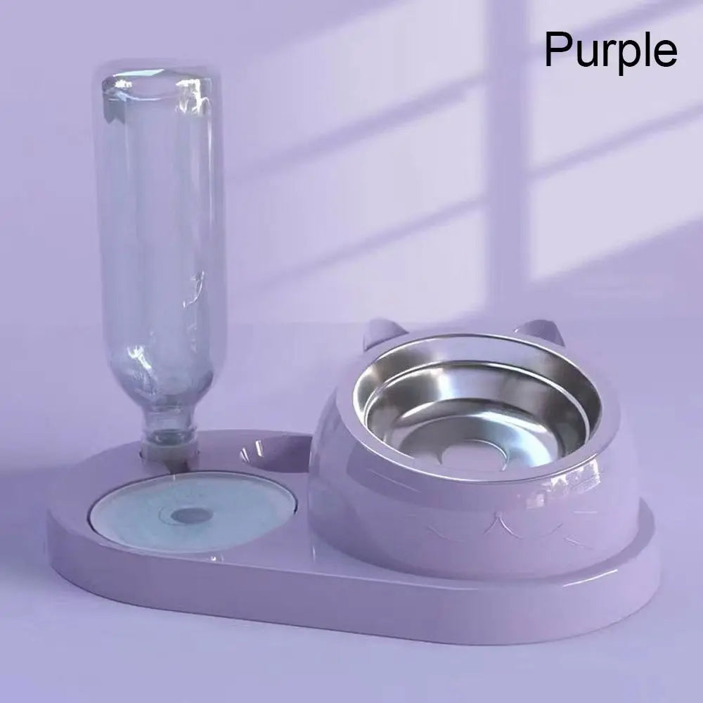 2-in-1 Automatic Cat Feeder