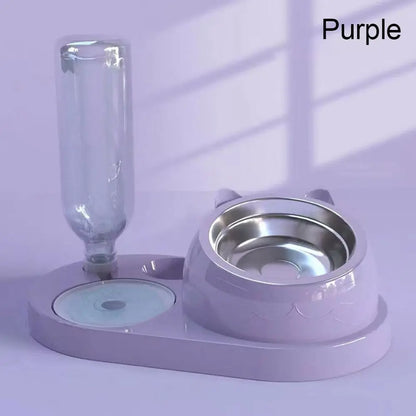 2-in-1 Automatic Cat Feeder