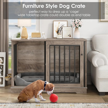 47" Dog Crate For Large Dogs