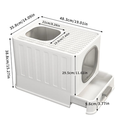 Large Cat Litter Box