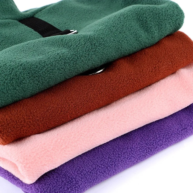 Winter Fleece Coat for Small Dogs