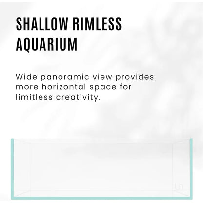 Ultra Clear Rimless Aquarium with Low Iron Glass