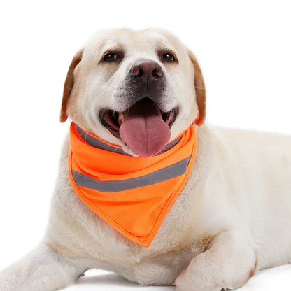 Bright Reflective Bandana for Dogs