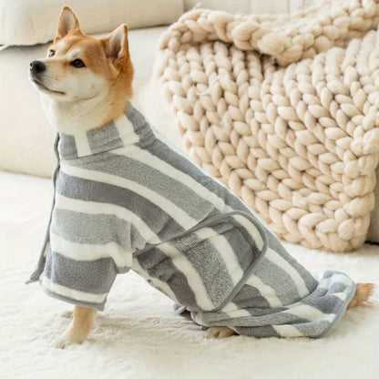 Bathrobe for a Dog