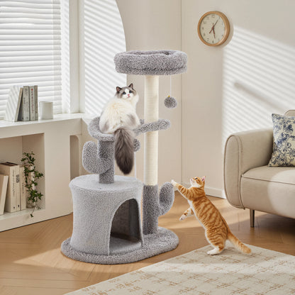 33IN Multi-Level Cat Tree Tower
