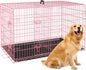 48 inch Foldable Metal Dog Crate