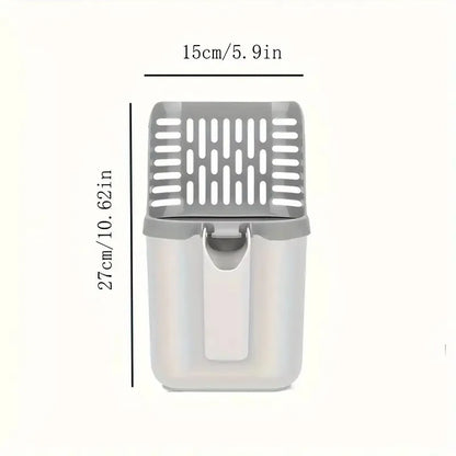 Cat Litter Scoop with Waste Bag Holder