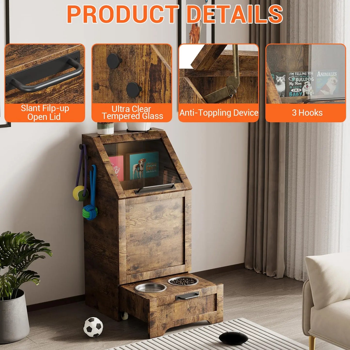 Pet Feeding Station & Organizer