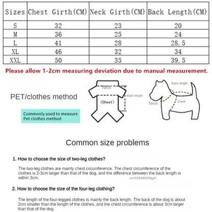 Winter Fleece Coat for Small Dogs