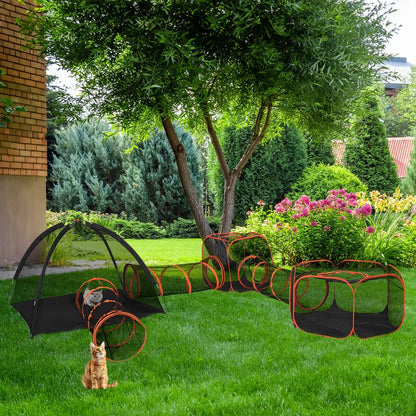 6 in 1 Portable Outdoor Cat Enclosures for Indoor Cats