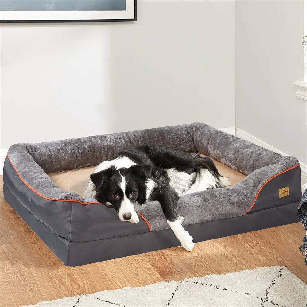 Orthopedic Pet Sofa Bed with Memory Foam