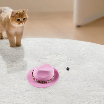 Retro Pet Cowboy Hat with Bandana
