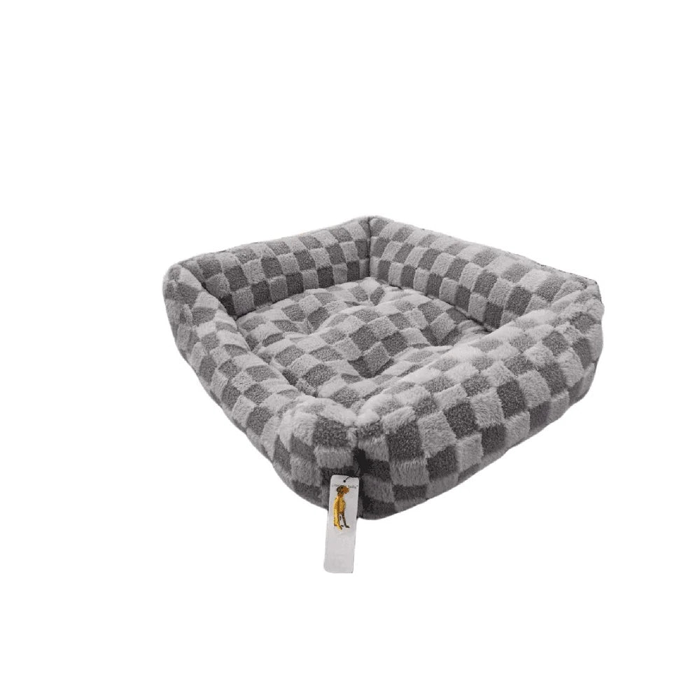 Ultra-Soft Elegant Jacquard Pet Bed