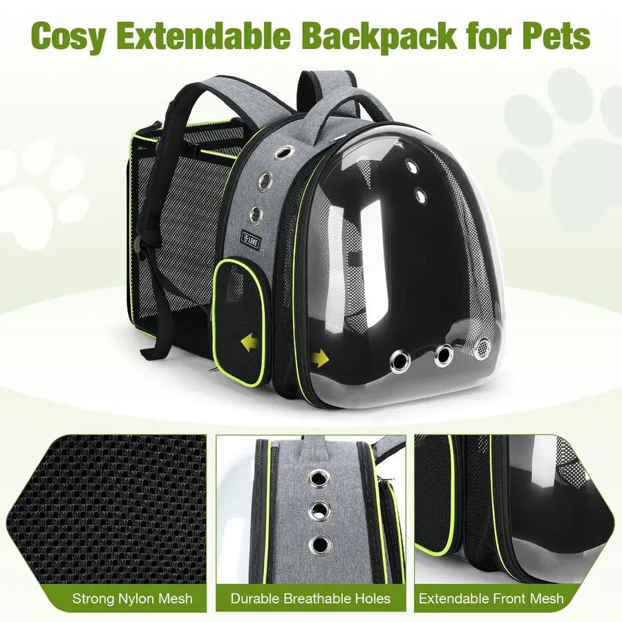 Expandable Large Space Cat Backpack