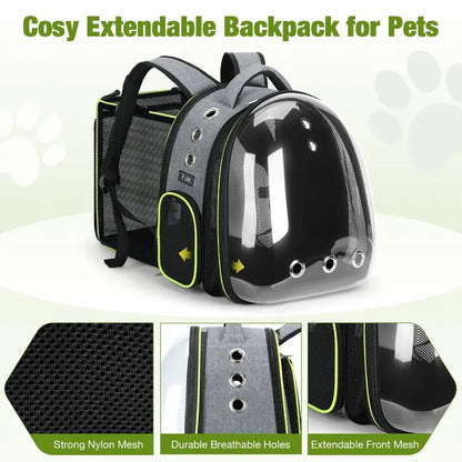 Expandable Large Space Cat Backpack