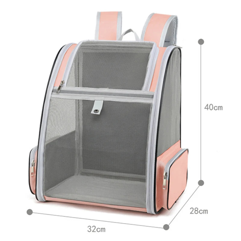 Outdoor Travel Backpack for Cats and Small Dogs