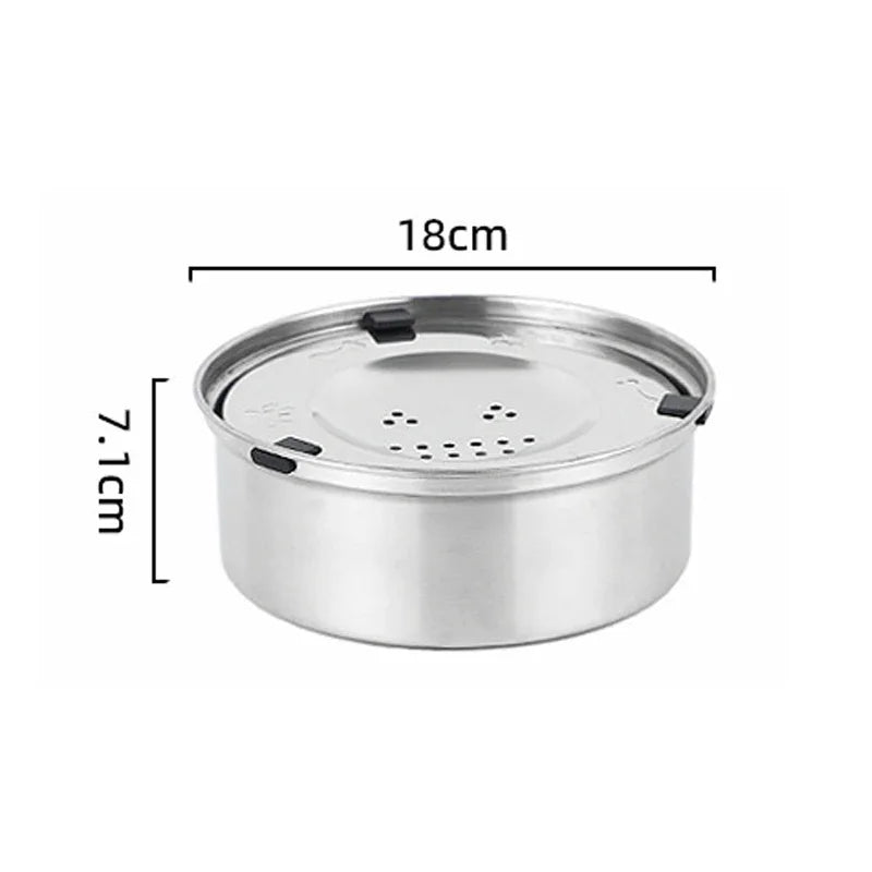 Stainless Steel Anti-Splash Dog Water Dispenser