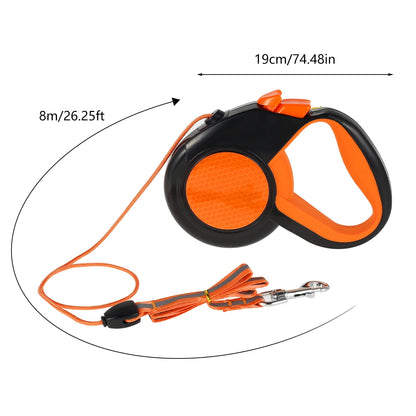 Heavy Duty Retractable Walking Leash for Dogs