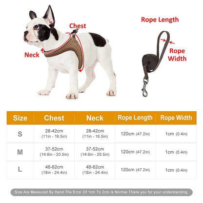Vest Style Dog Harness for Small Dogs