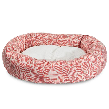 Extra Large Plush Cozy Round Dog Bed