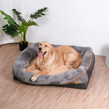 L  XL 2XL 3XL Super Soft Orthopedic Foam Pet Bed
