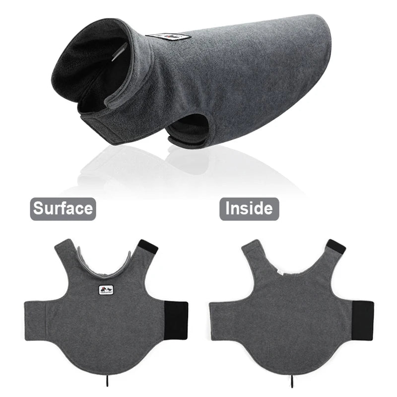 Reflective Dog  Soft Fleece Jacket