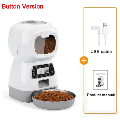 Automatic Wi-Fi Smart Pet Feeder