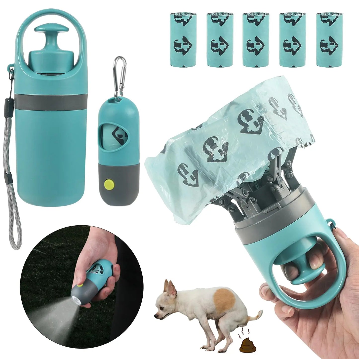 Lightweight Claw Poop Picker