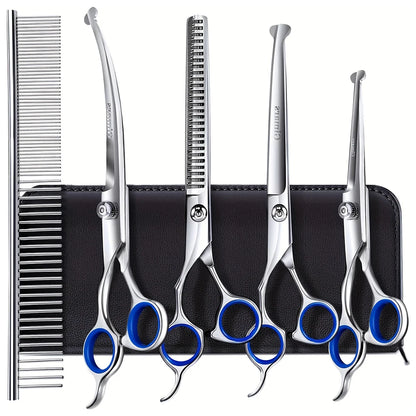 Professional 7 Inch Stainless Steel Pet Hair Shears