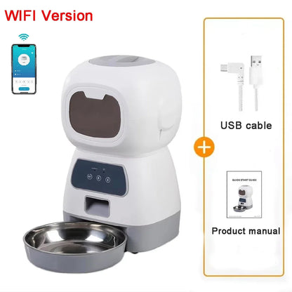 Automatic Wi-Fi Smart Pet Feeder