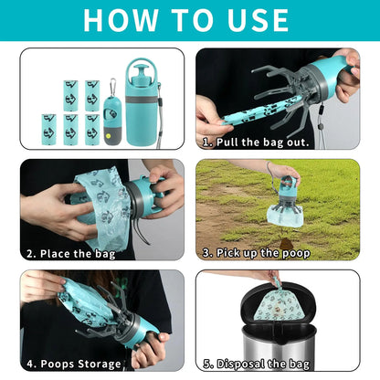 Lightweight Claw Poop Picker