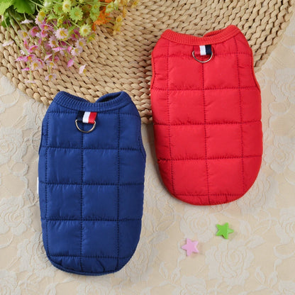 Cotton Padded Vest Jacket for Small Dogs