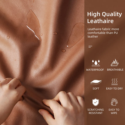 Large Elevated Leather Dog Bed