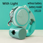 Dog Leash with LED Lights and Poop Bag