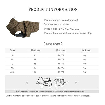 Large Breed Winter Dog Snowsuit
