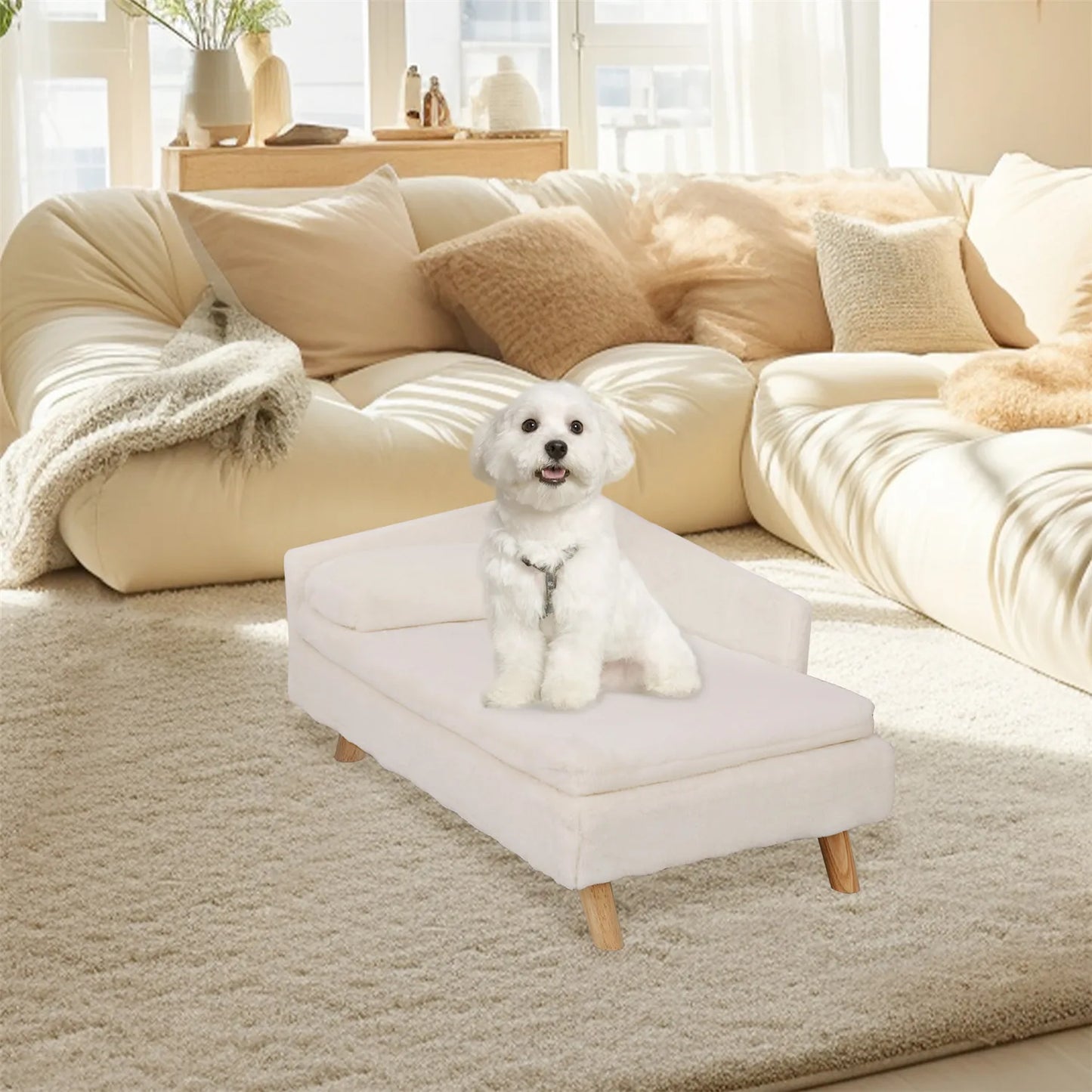 Pet Sofa Bed on Legs for Small Do/Kitten