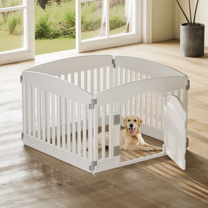 Plastic 6 Panel Dog Playpen
