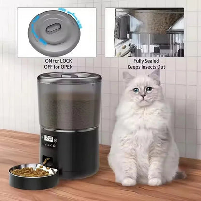 Automatic Wi-Fi Smart Pet Feeder