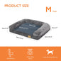 Calming Dog Sofa Bed with Orthopedic Memory Foam