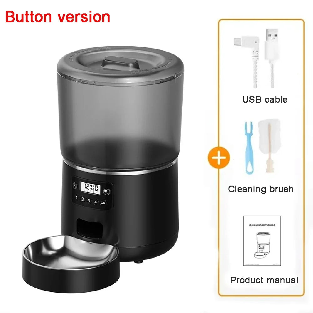 Automatic Wi-Fi Smart Pet Feeder