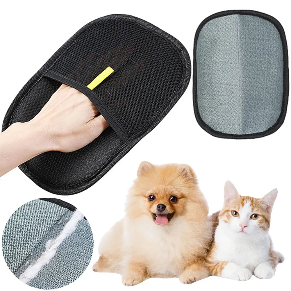 Hair Removal Mitt for Dog Cat Rabbit