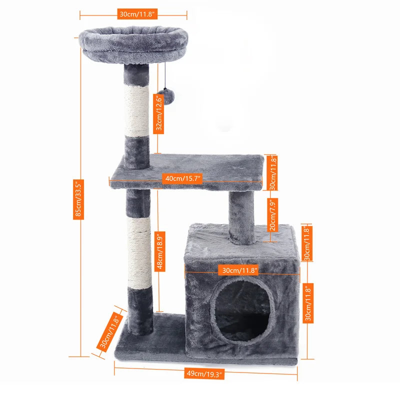 Cat Tree for Kittens and Small Cats