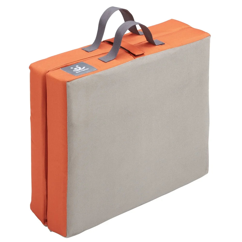 Foldable Travel Dog Bed with Memory Foam Topper