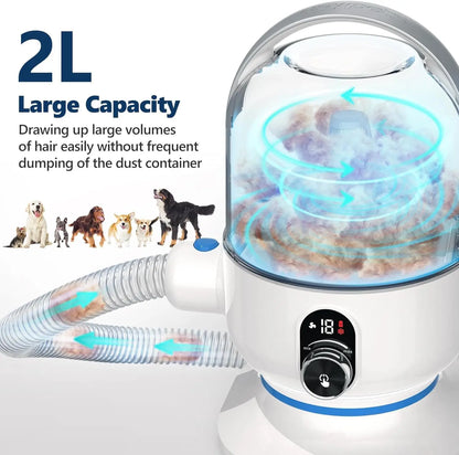 Pet Grooming Vacuum 5-in-1 Kit