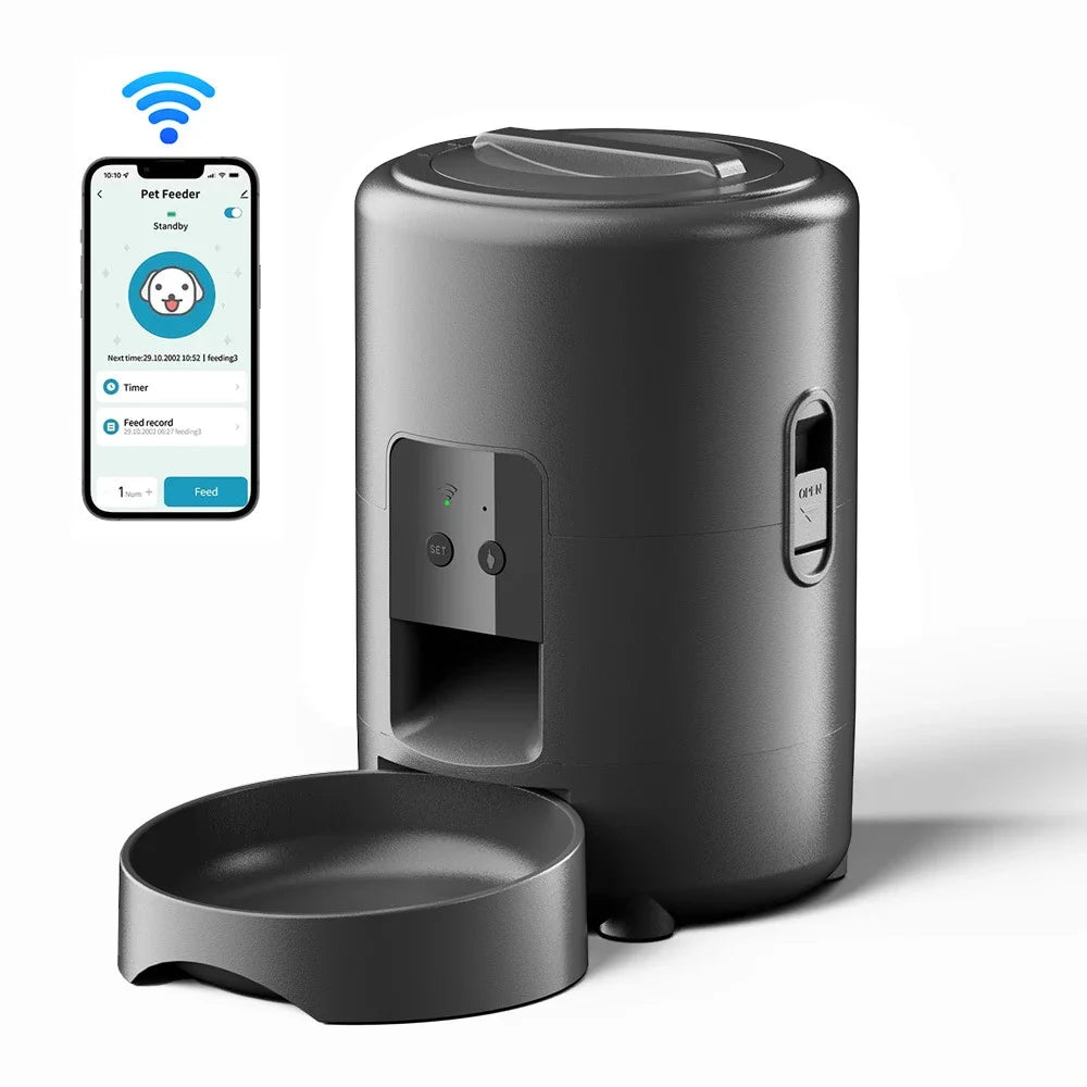 Automatic Wi-Fi Smart Pet Feeder